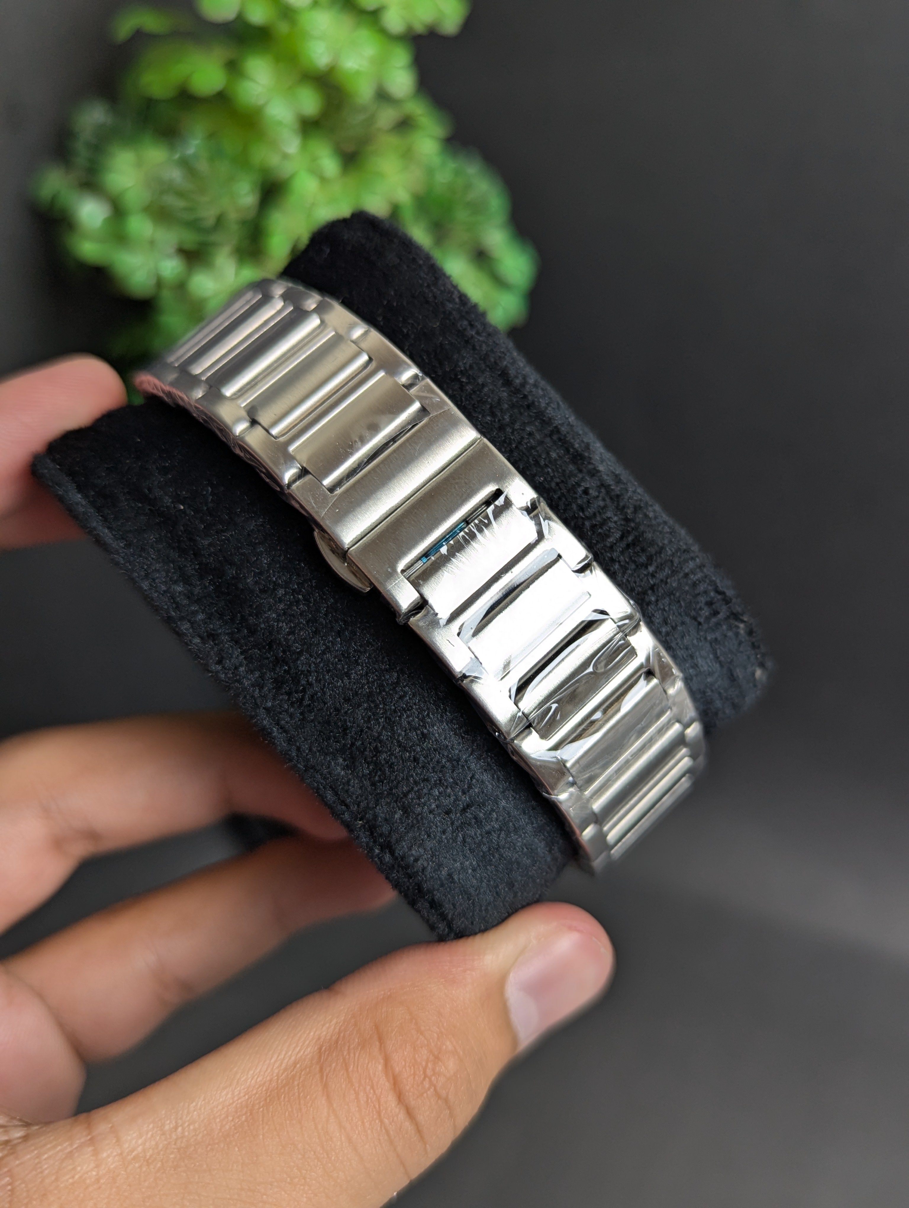 SUCCESS WAY|PLATINUM PRESTIGE RECTANGLE WATCH