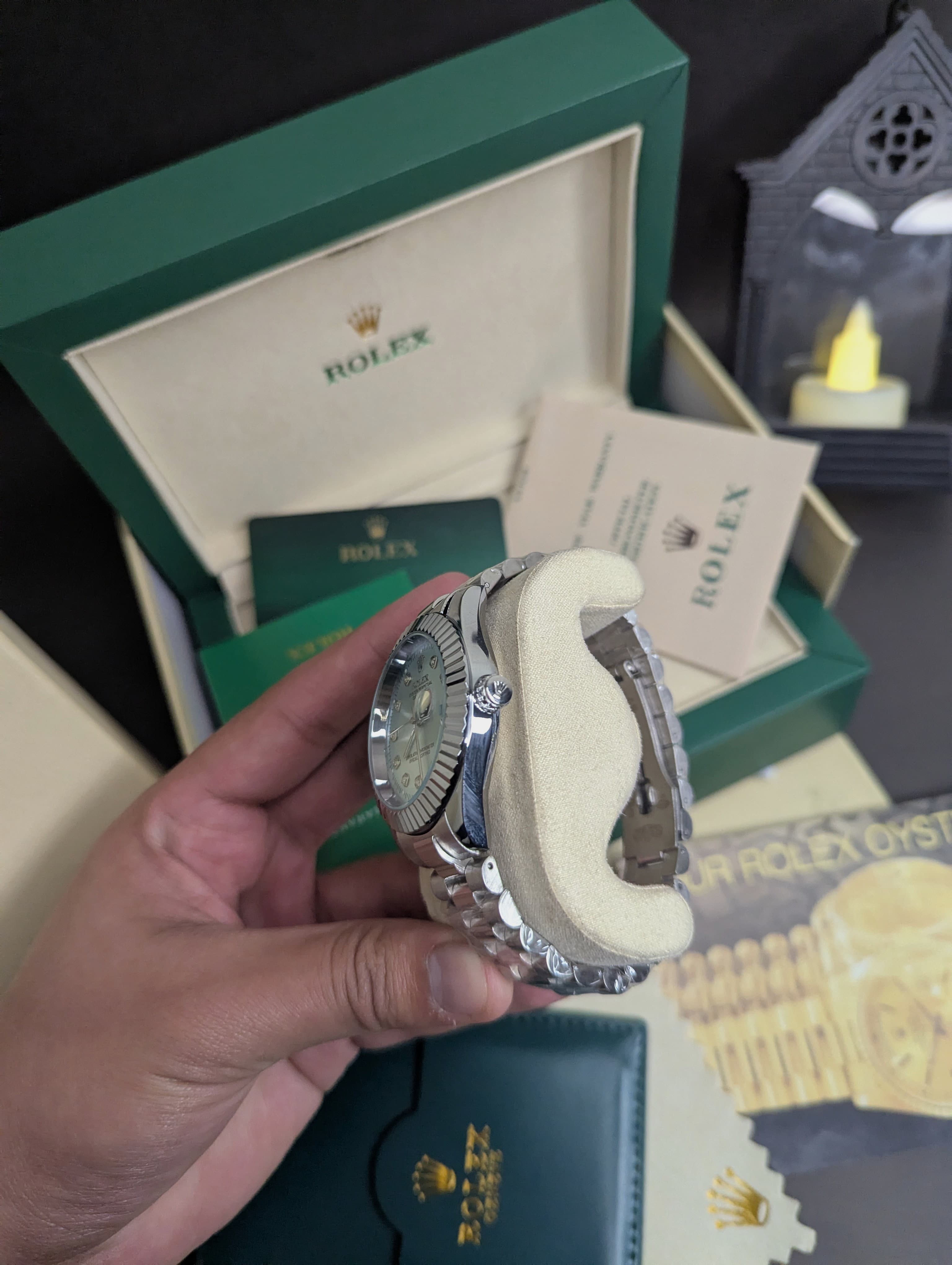 Rolex Full silver