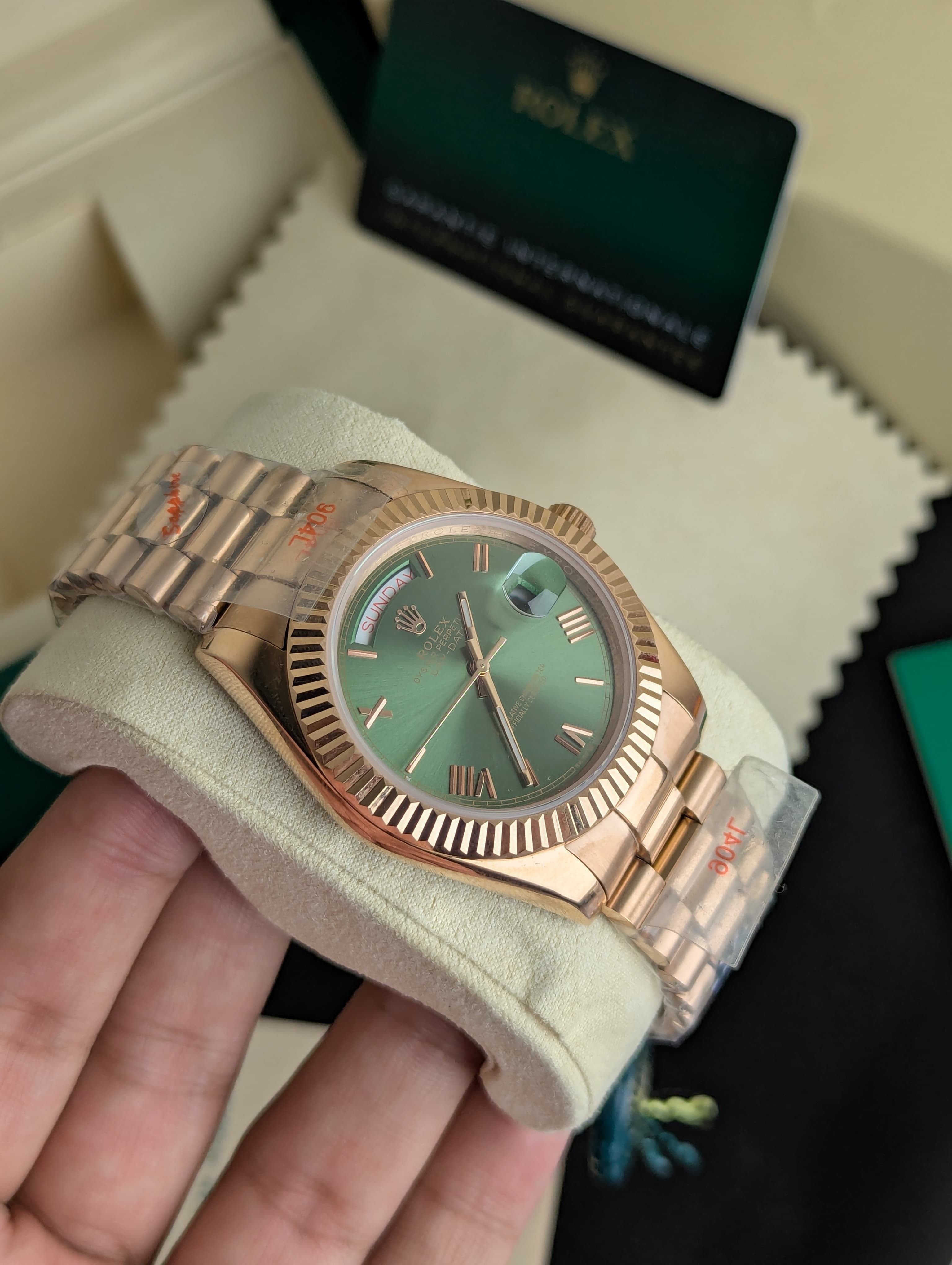 Rolex (day and date) Master grade