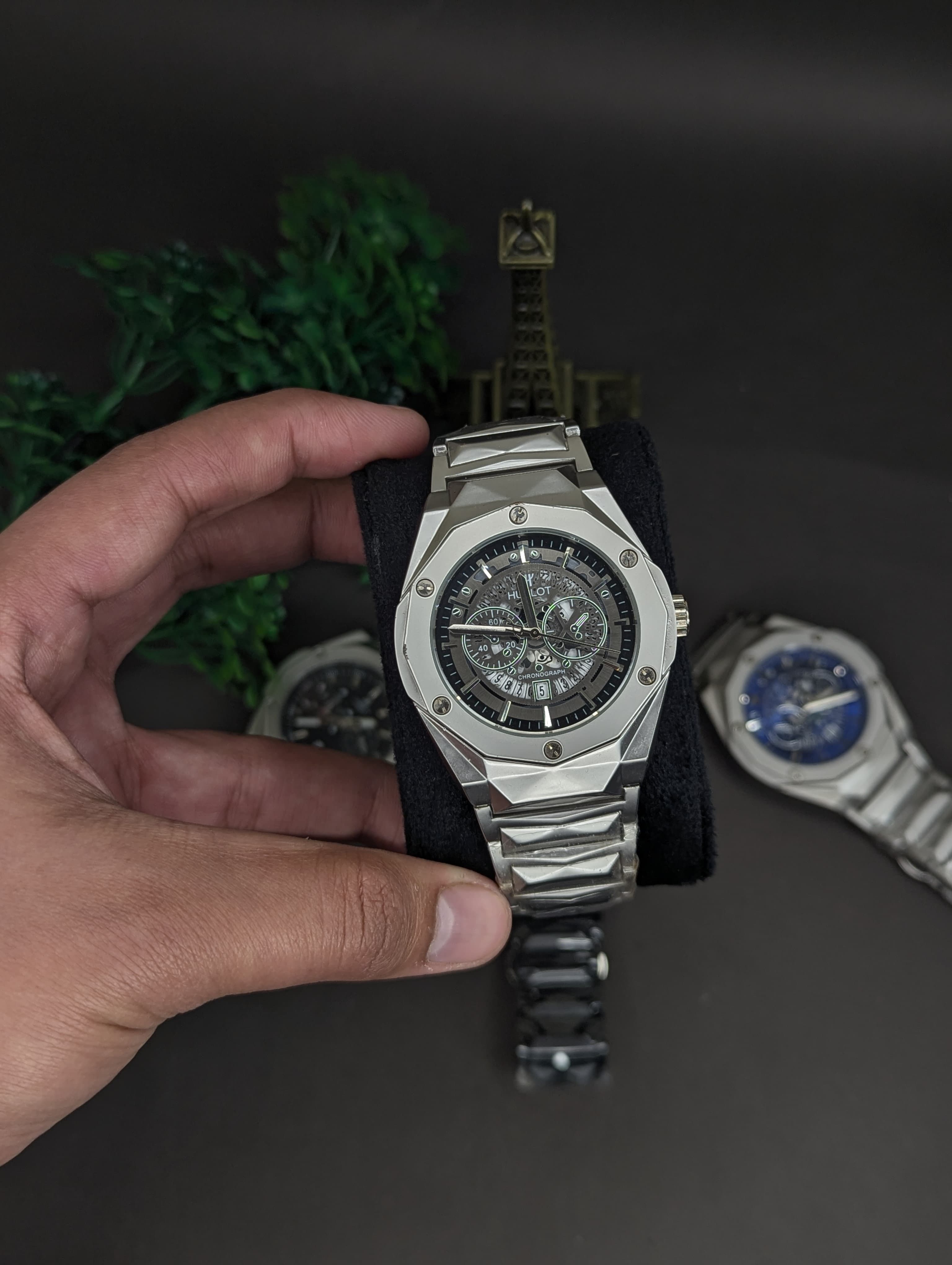 Hublot Diamond cut skeleton